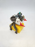 Battlecrane W/ Bob Anders Complete Starcom 1986 Coleco Action Figure Vehicle.