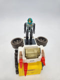 Battlecrane W/ Bob Anders Complete Starcom 1986 Coleco Action Figure Vehicle.