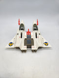 Coleco Starcom Starhawk Fighter Jet w/ Lt. Jeff Carrier Mattel 1987.