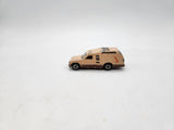 Hot Wheels MiniTrek Toyota Truck Vintage 1980 Good Time Camper Tan Diecast Metal.