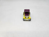Vintage Matchbox Model A Ford Purple and Yellow Hot Rod 1979.