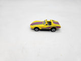 1979 Matchbox Yellow Chevrolet Corvette T-Top Car #62-40 Macau 1:64.