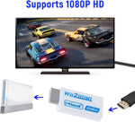 Wii to HDMI Converter Output Video Audio Adapter for Wii