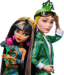 Monster High Dolls, Cleo De Nile and Deuce Gorgon Two-Pack, Valentine’s Day Collector Dolls.