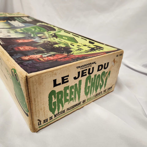 1965 Transogram Green Ghost Game Glow-in-the Dark #3905