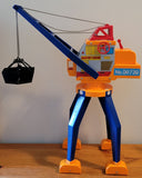 Gantry Crane Tin & Plastic with original box.