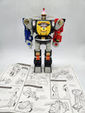 Bandai Mighty Morphin Power Rangers Deluxe Ninja Megazord 1995 near complete.