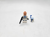 LEGO Star Wars Minifigure Clone Trooper Officer 501st Legion.