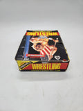 VINTAGE 1987 Topps WWF WrestleMania 3 Trading Card Box 36 Wax Packs NON X Out.