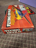 Vintage Lakeside Flying Devils Battery Op. Toy Flying Airplanes 1985.