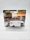 Hot Wheels Team Transport Audi S4 Quattro Fleet Flyer  Sport Premium Metal.