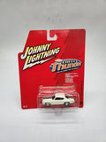 Johnny Lightning Chevy Thunder 1971 Chevy Chevelle SS 1:64 White Diecast Car.