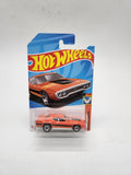 Hot Wheels #166 Muscle Mania '71 PLYMOUTH GTX Orange 7/10 Mattel  B2 HKJ56.