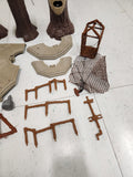 1983 Star Wars Ewok Village Toy Vtg Kenner Playset W/Accessories Near Complete.