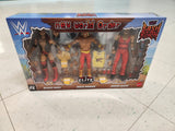 WWE Elite Scott Hall Kevin Nash Hulk Hogan Action Figures, 6-inch Collectible Set.