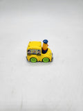 Genuine Playskool Muppets 1983 Sesame Street Bert's School Bus Toy Vintage.