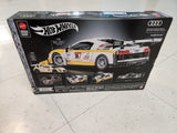 Mattel Brick Shop Hot Wheels ‘15 Audi R8 LMS Building Toy Kit 820 Pieces.