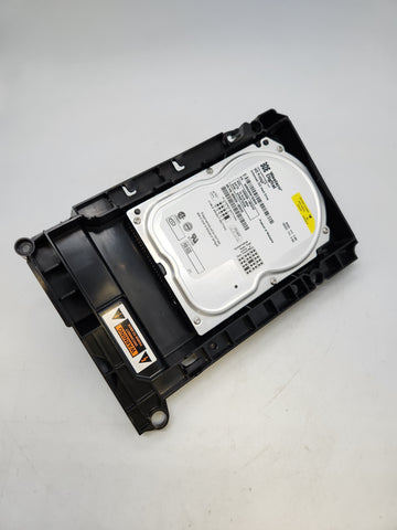 Xbox Crystal Hard drive with cradle.