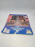 WWF WWE Jakks 1996 Superstars Grudge Match Shawn Michaels vs Vader 2-pack rare.