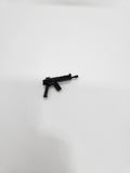 Vtg GI Joe Outback v1 RIFLE machine gun 1987 black weapon accessory part.