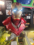 Sideshow Collectibles Iron Man Mark III Battle Damaged Bust 1:1 scale.