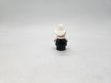 Vintage Fireman, Fisher Price Little People White Hat, Black.