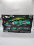 Mattel Brick Shop Hot Wheels ’24 Aston Martin Vantage GT3 Building Toy Kit 793 Pieces.