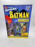 Batman 1966 TV Series Deluxe Classic Silver Age Batman & Robin Figure Set New.