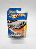 Hot Wheels Back to the Future Time Machine Silver 1:64 Scale 2011 New Model.