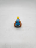 1981 Playskool Muppets Sesame Street Cookie Monster Red Train Engine.