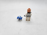 LEGO Star Wars Clone Heavy Trooper with Blue Visor and Double Blaster.