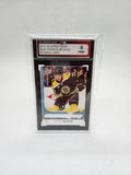 2017-18 Upper Deck Young Guns Charlie McAvoy #242 KSA 8 Rookie RC.