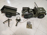 G.I. Joe Official Jeep Combat Set 7000 Hasbro 1960s.
