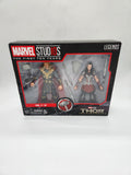 Marvel Legends Studios First Ten Years Thor The Dark World Thor and Lady Sif.