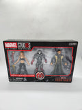 Marvel Legends Pepper Potts, Iron Man Mark XXII & The Mandarin 6" Action figures.