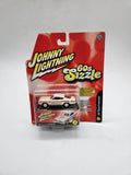 Johnny Lightning 60's Sizzle 1969 Plymouth Barracuda Metal Bottom 1:64.