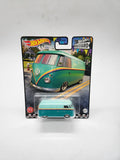 Hot Wheels Volkswagen T1 Panel Bus Green #72 - 2023 Boulevard Premium.