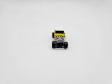 1988 Galoob Micro Machines Deluxe Yellow FORD T BUCKET ROADSTER w Opening Doors.