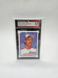 1989 OPC #186 RANDY JOHNSON ROOKIE CARD KSA 8.5 NMM+