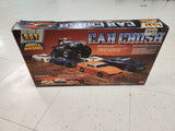 Playskool SST Bigfoot 4x4x4 Ford Monster Truck With Box & Car Crush playset unused 1983.