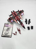 Transformers G1 Thrust 100% Complete Decepticon Hasbro Takara Seeker Jet.