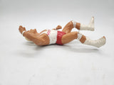 WWF LJN Hulk Hogan White Shirt Wrestling Superstars Action Figure 1988.