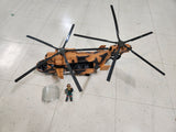 G.I.Joe 1986 HASBRO Tomahawk Army Helicopter With Lift-ticket no Mic Complete