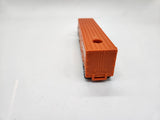 Hot Wheels Steering Rigs Allied Trailer Peterbilt Orange Cab.
