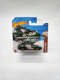 Hot Wheels Porsche 911 Rallye Safari Mode Series #2/5 Green Diecast 1:64 Scale Short Card.