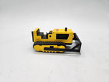 Vintage 1970s TONKA MINI BULLDOZER Construction Vehicle Yellow Pressed Steel.