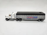 1982 Hot Wheels Steering Rigs WHITE TRAILER.