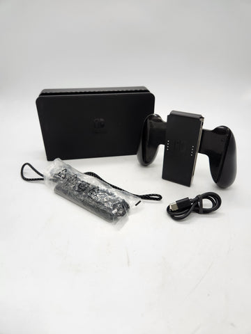 Official OEM Nintendo Switch Docking Station Black HAC-007 w/ Accessories.