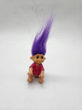 .Vintage Mini lucky Troll Doll
