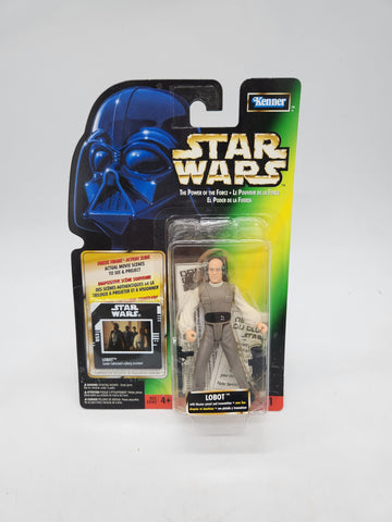 Star Wars POTF Lobot Freeze Frame 1998 Hasbro Kenner Figure #115.